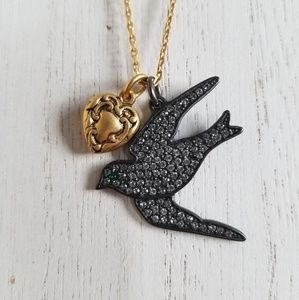Juicy Couture Bird Charm Necklace